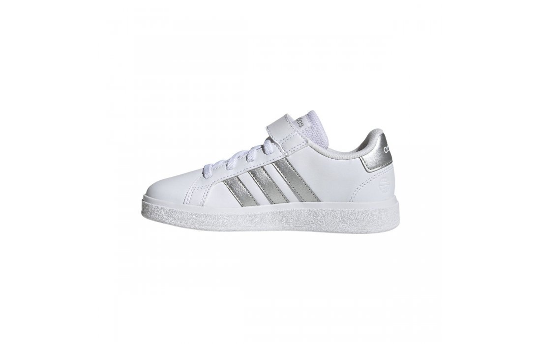 ADIDAS GRAND COURT LIFESTYLE COURT ELASTIC LACE AND TOP STRAP SHOES (GE6516)