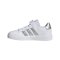 ADIDAS GRAND COURT LIFESTYLE COURT ELASTIC LACE AND TOP STRAP SHOES (GE6516)