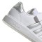 ADIDAS GRAND COURT LIFESTYLE COURT ELASTIC LACE AND TOP STRAP SHOES (GE6516)