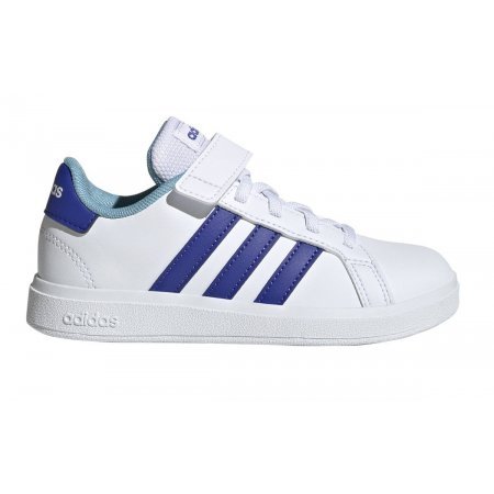 ADIDAS GRAND COURT LIFESTYLE COURT ELASTIC LACE AND TOP STRAP SHOES (HP8915)