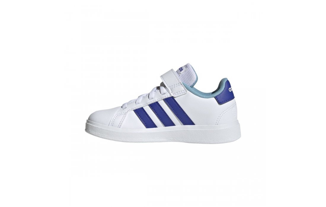 ADIDAS GRAND COURT LIFESTYLE COURT ELASTIC LACE AND TOP STRAP SHOES (HP8915)