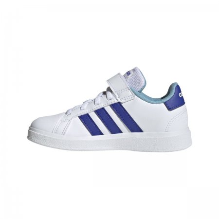ADIDAS GRAND COURT LIFESTYLE COURT ELASTIC LACE AND TOP STRAP SHOES (HP8915)