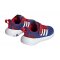 Adidas X MARVEL FORTARUN 2.0 SPIDER-MAN CLOUDFOAM SPORT RUNNING ELASTIC LACE TOP STRAP (HP9000)