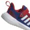 Adidas X MARVEL FORTARUN 2.0 SPIDER-MAN CLOUDFOAM SPORT RUNNING ELASTIC LACE TOP STRAP (HP9000)