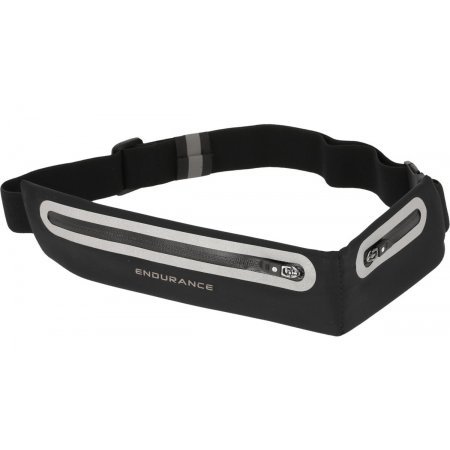 Endurance Goron Ultra Thin Waist Bag, Black (E191651)