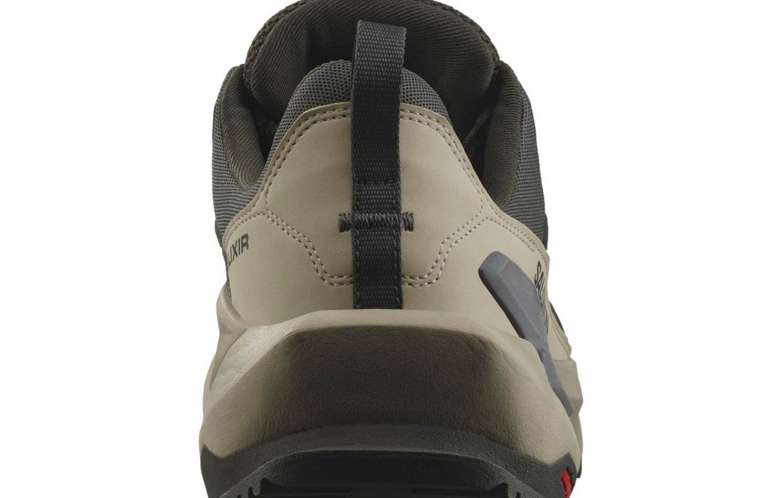 Salomon Elixir GTX Gore-Tex Peat/Vintage Khaki/Castlerock shoes (476974)