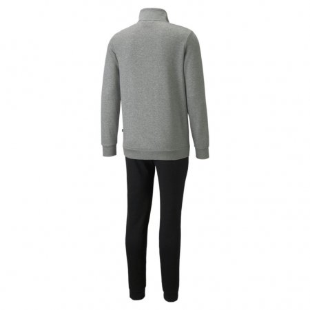 Puma Σετ Φόρμας με Λάστιχο Fleece Γκρι (585841-03)