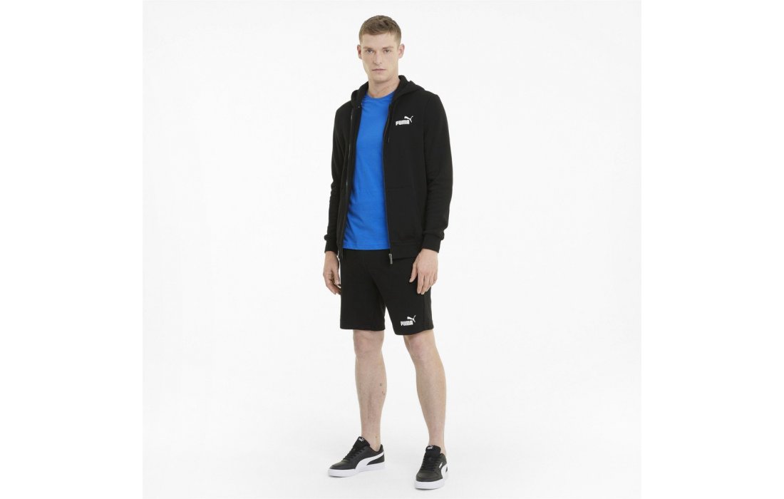 PUMA ESS SMALL LOGO FULL ZIP (586702-01)