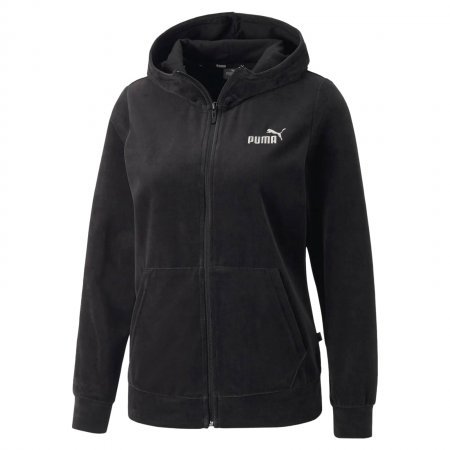 Puma Essentials+ Velour Full-Zip Hoodie W (849964-01)