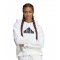 ADIDAS Women's hooded sweatshirt adidas Future Icons Badge of Sport (IB8502)