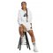 ADIDAS Women's hooded sweatshirt adidas Future Icons Badge of Sport (IB8502)