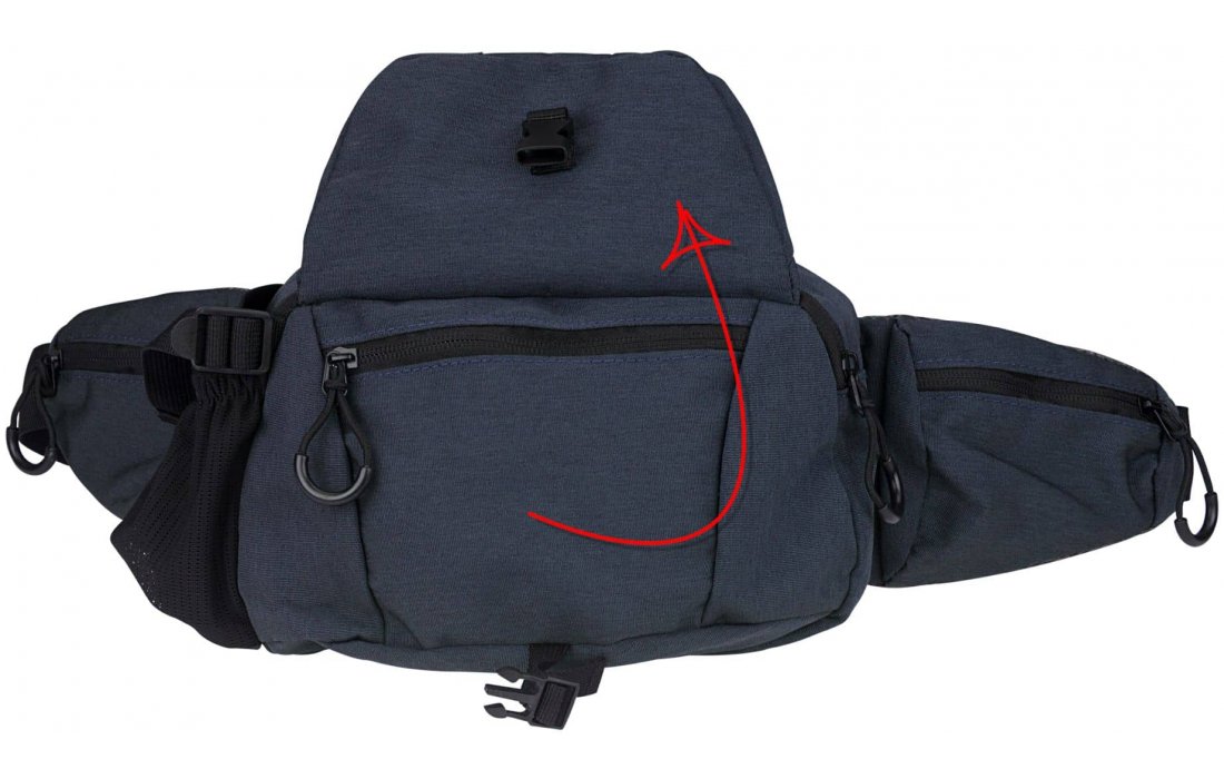 ABBEY ACTIVE OUTDOOR WAIST PACK • TURNPIKE 3L • (21QU-MAR)