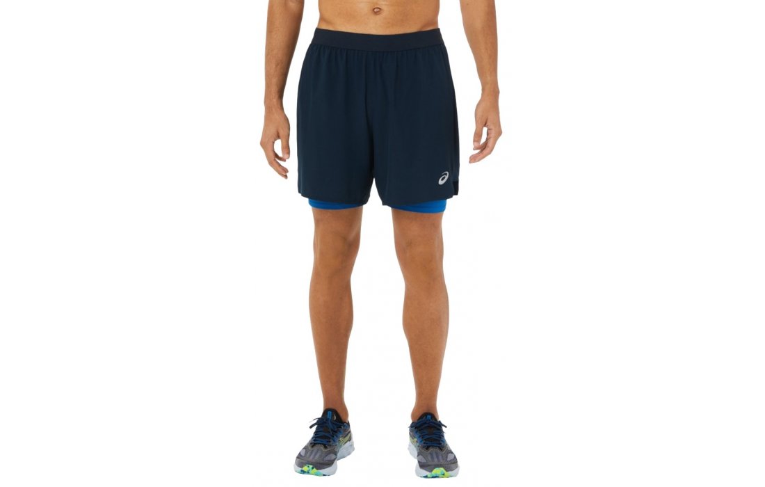 ASICS ROAD 2-N-1 7IN SHORT (2011A771-405)