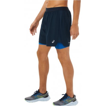 ASICS ROAD 2-N-1 7IN SHORT (2011A771-405)