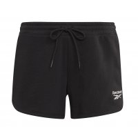 Reebok Identity French Terry Γυναικείο Αθλητικό Σορτς Μαύρο (GL2554)