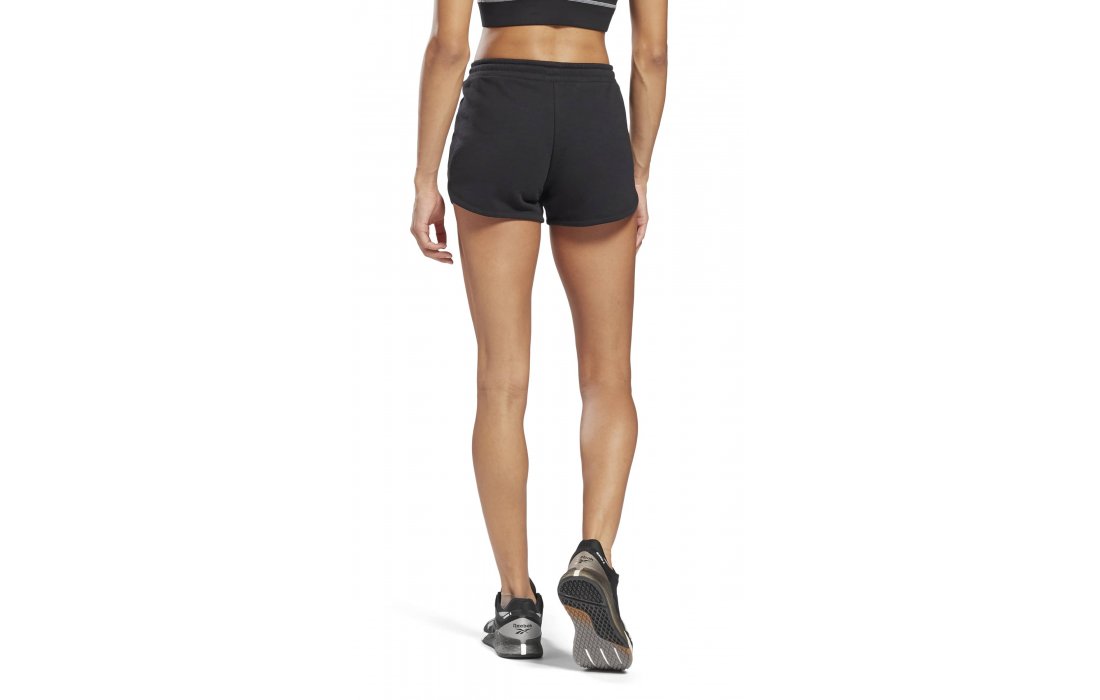 Reebok Identity French Terry Γυναικείο Αθλητικό Σορτς Μαύρο (GL2554)