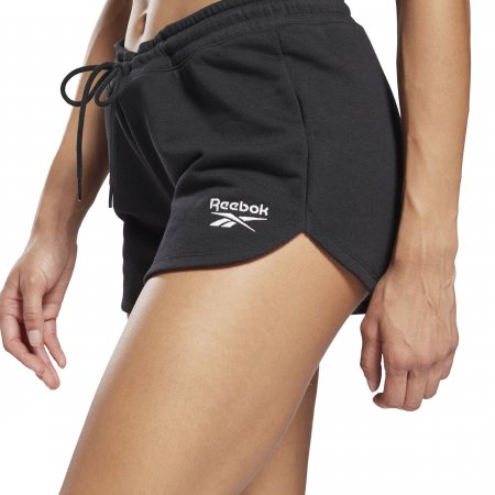 Reebok Identity French Terry Γυναικείο Αθλητικό Σορτς Μαύρο (GL2554)