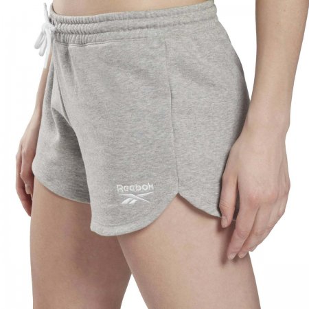 Reebok Identity French Terry Γυναικείο Αθλητικό Σορτς Γκρι (GR9412)
