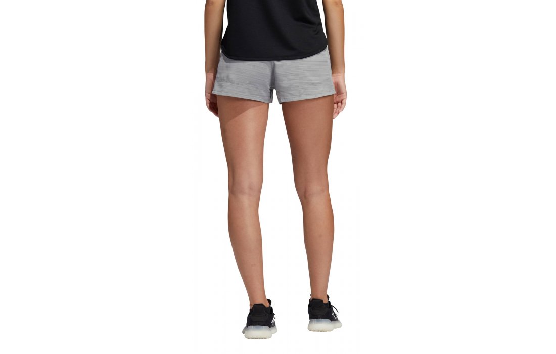 Adidas HEATHER WOVEN PACER 3S SHORT Γυναικείο Αθλητικό Σορτς Γκρι (GT1185)