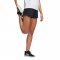 Adidas HEATHER WOVEN PACER 3S SHORT Γυναικείο Αθλητικό Σορτς Μαύρο (GT1186)