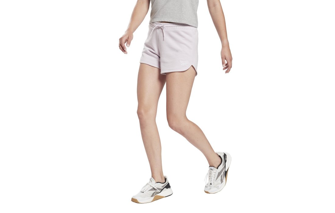 Reebok Identity French Terry Γυναικείο Αθλητικό Σορτς Ροζ (HB2307)
