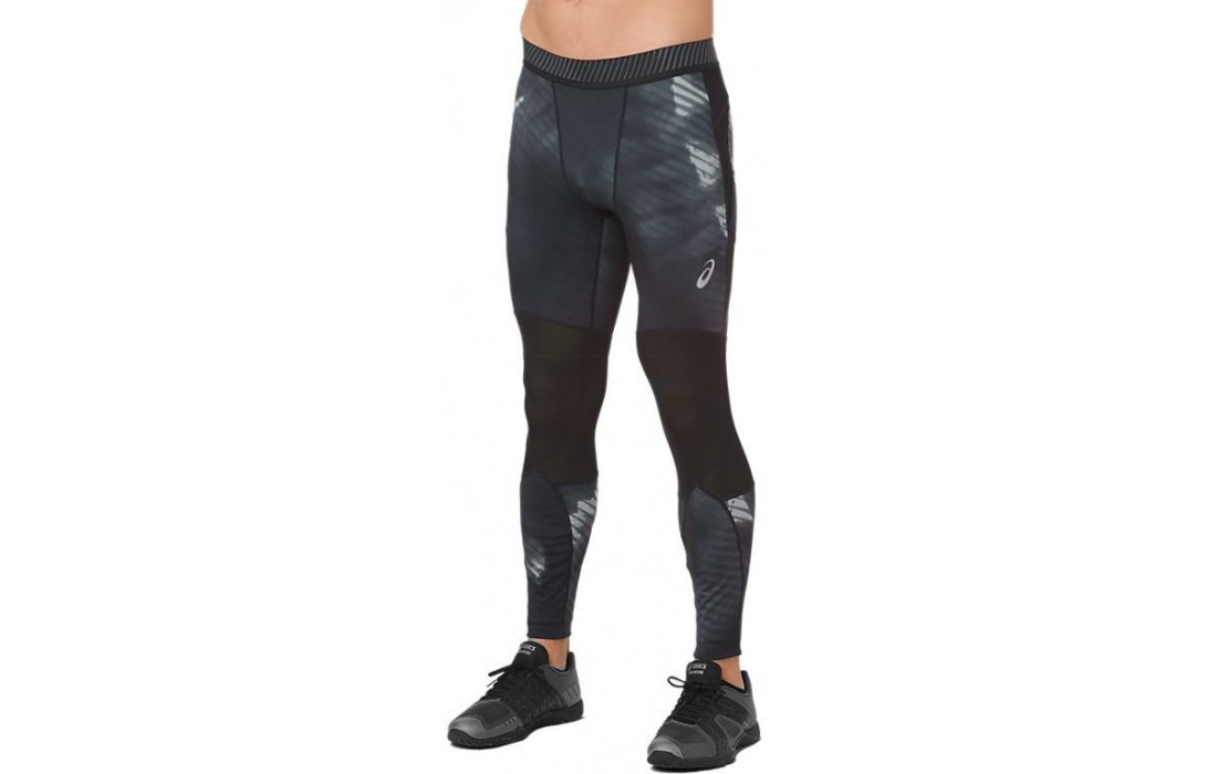 ASICS MEN’S BASE LAYER GRAPHIC TIGHT (2031A197-001)