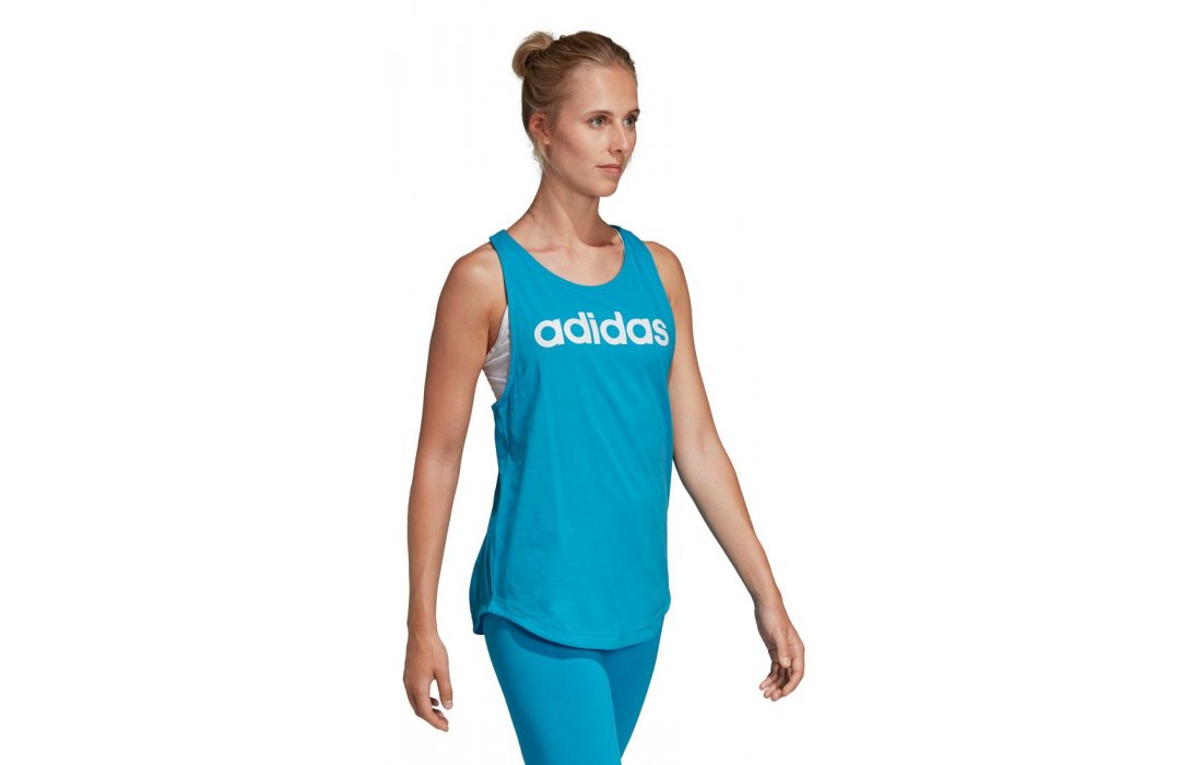 adidas ESSENTIALS LINEAR TANK TOP (DU0627)