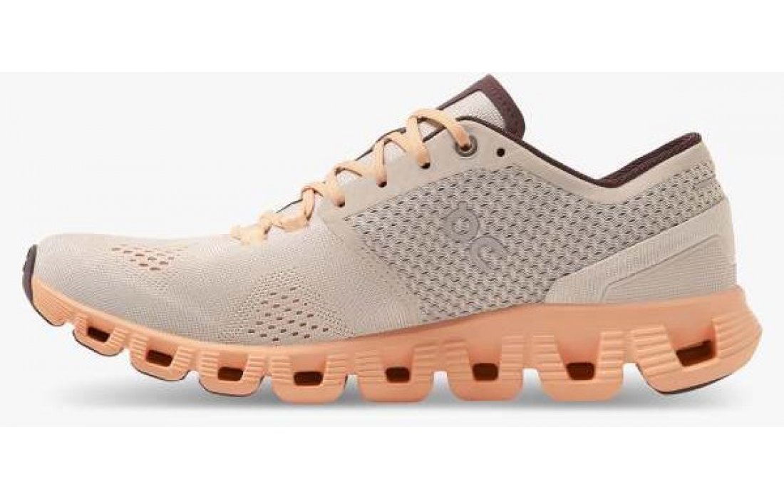 On Cloud X - Silver | Almond (40-99699)