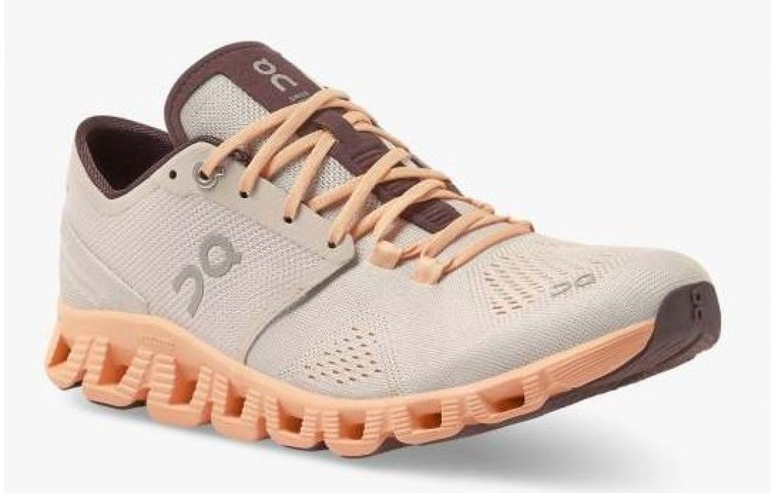 On Cloud X - Silver | Almond (40-99699)