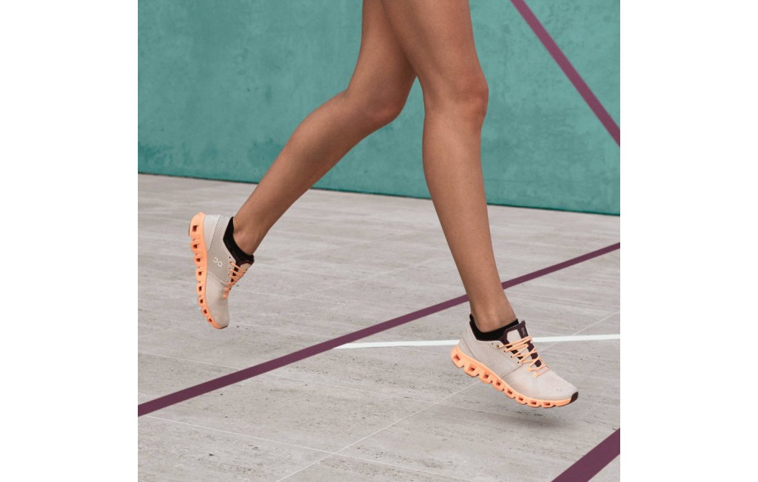 On Cloud X - Silver | Almond (40-99699)